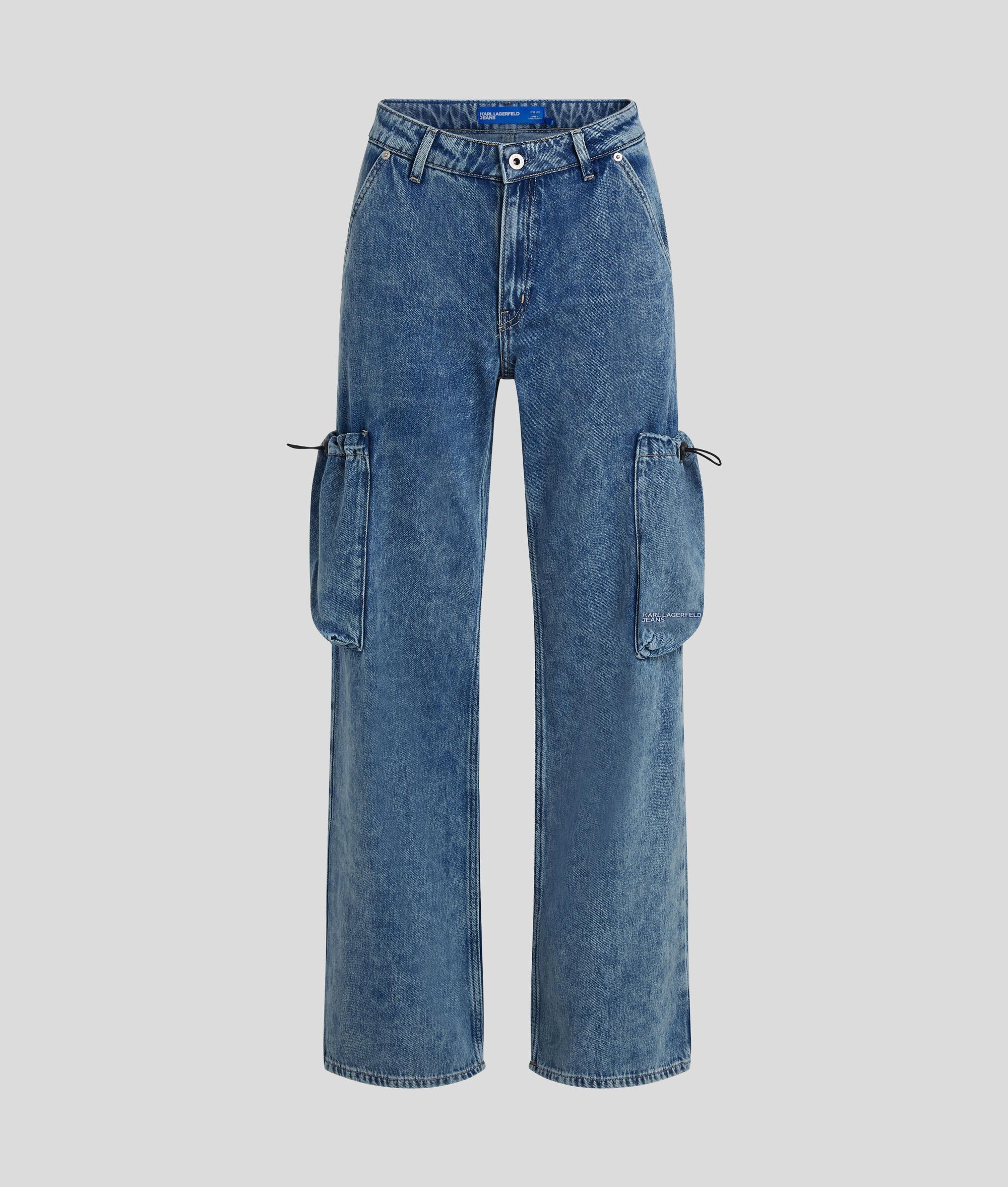 MID-RISE RELAXED UTILITY JEANS Product Image