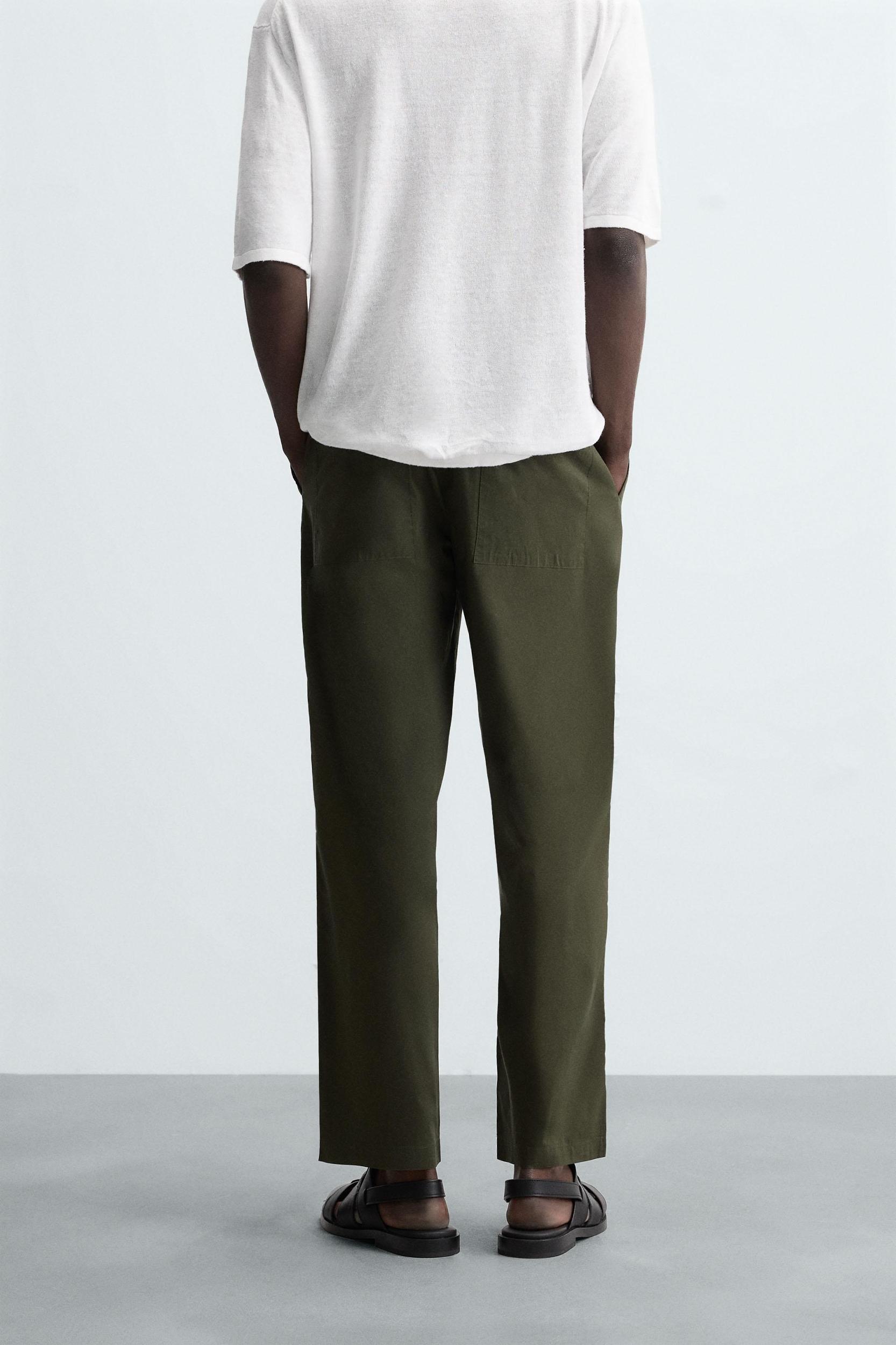 LIGHTWEIGHT RELAXED FIT PANTS Product Image
