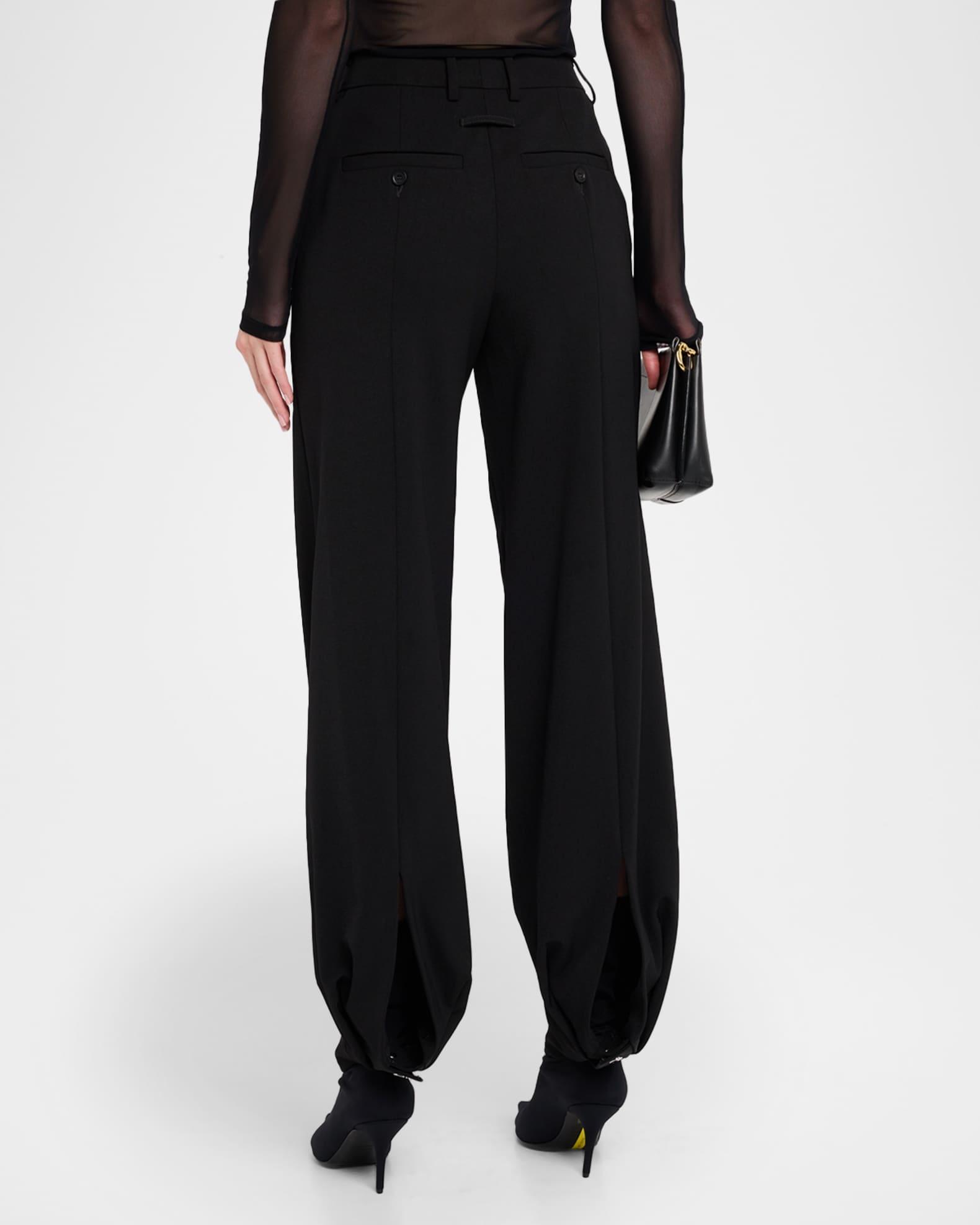 Straight-Leg Stirrup Tailored Pants Product Image