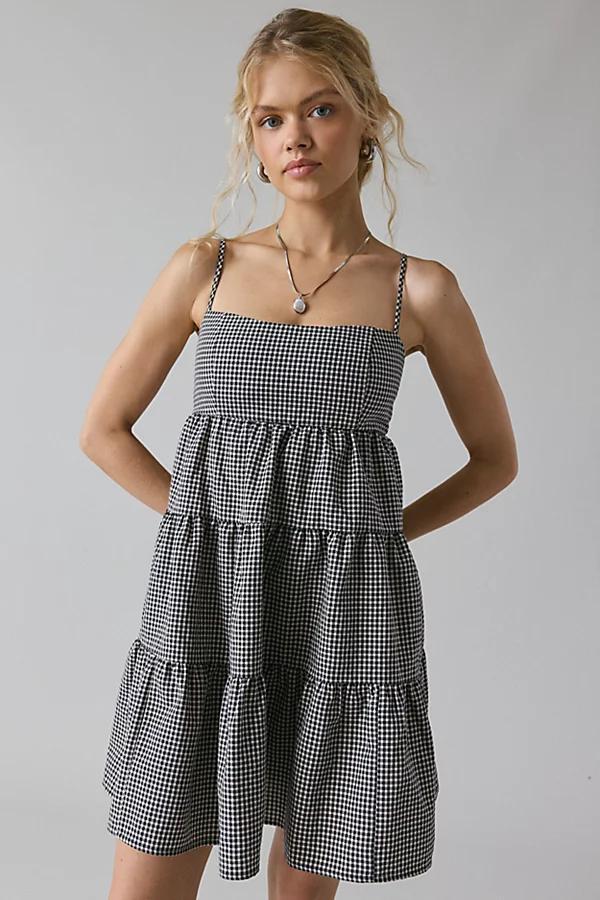 Kimchi Blue Zosia Tiered Babydoll Mini Dress Womens at Urban Outfitters Product Image