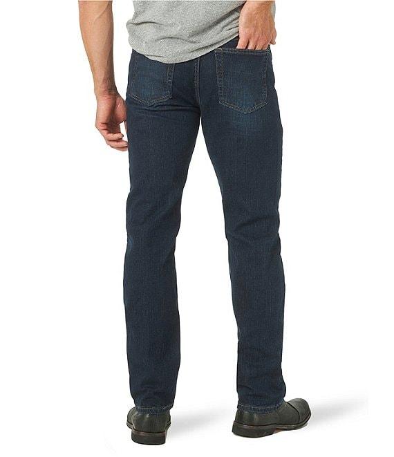 Wrangler® Regular Fit Straight Leg Denim Jeans Product Image