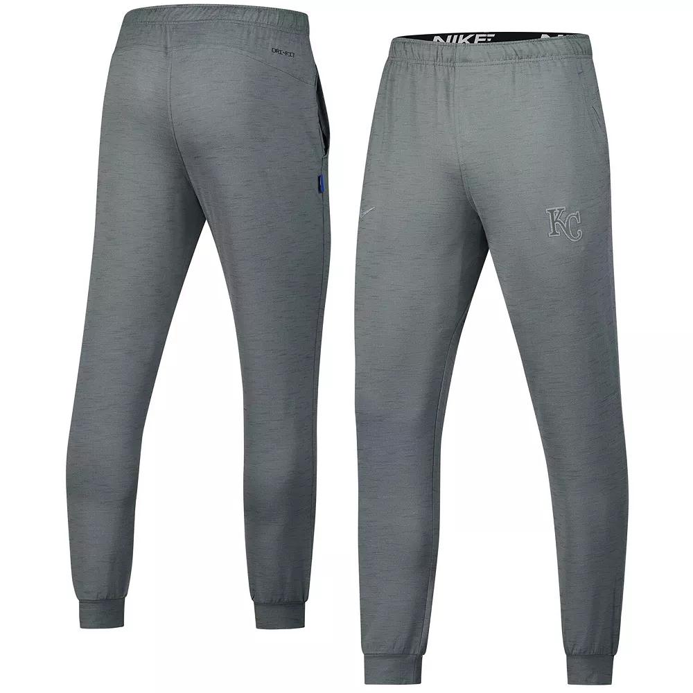 Men's Nike Heather Gray Kansas City Royals Travel Performance Pants,  Product Image