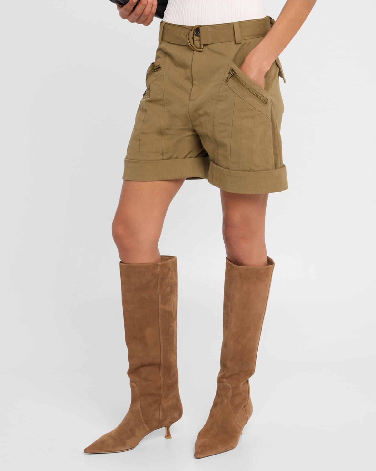 Hano Belted Utility Shorts Product Image