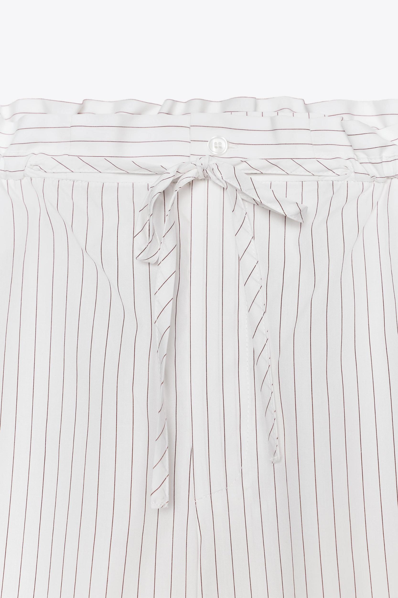 STRIPED PAJAMA PANTS Product Image