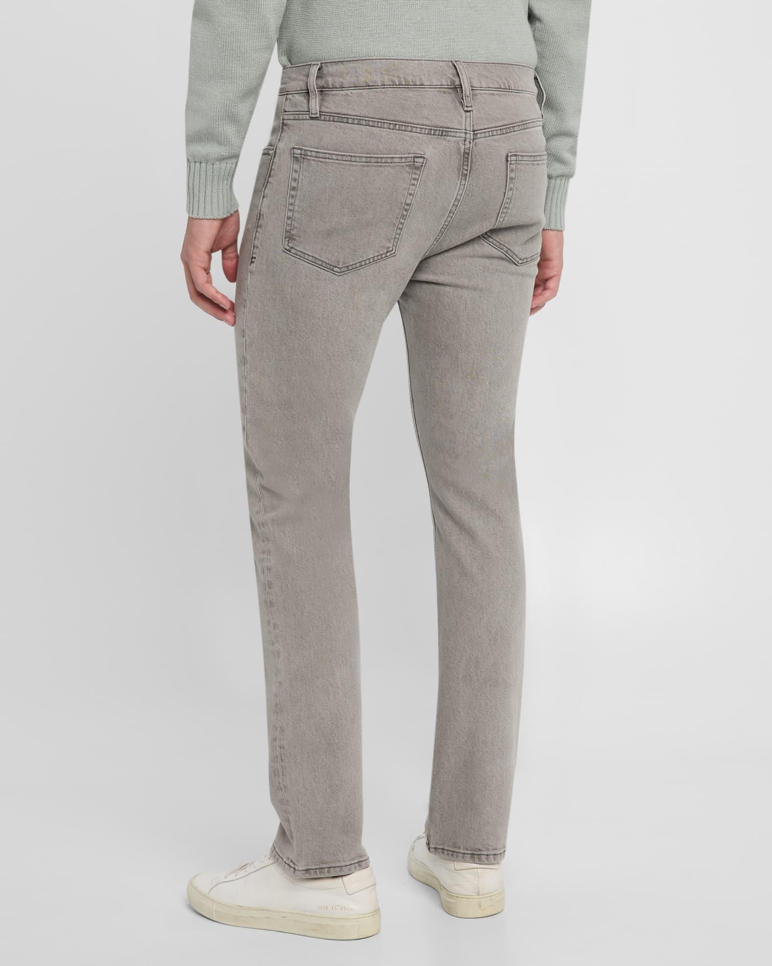 Men's Modern Straight Denim Jeans Product Image