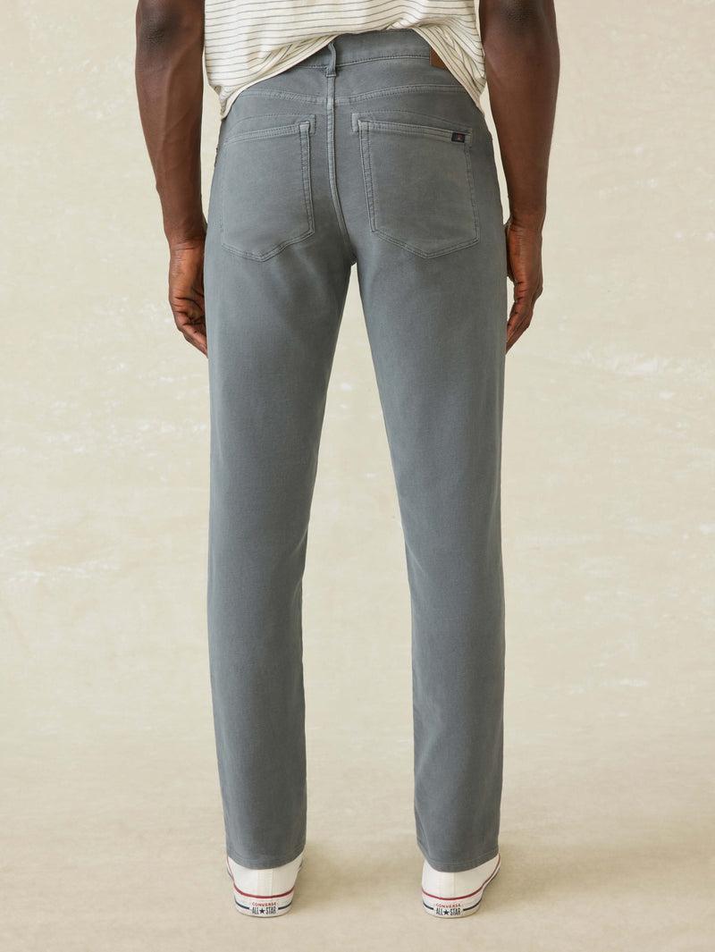 Stretch Terry 5-Pocket Pant - Slate Product Image