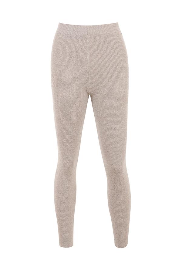 Sydney  opal ribbed knit leggings - sale Product Image