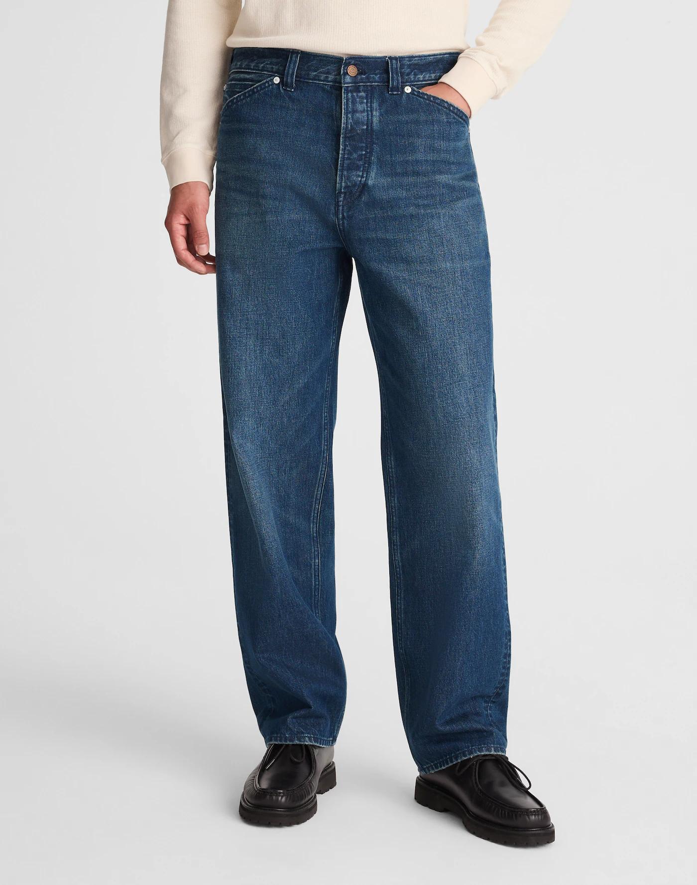 Buckle-Back Jeans Product Image