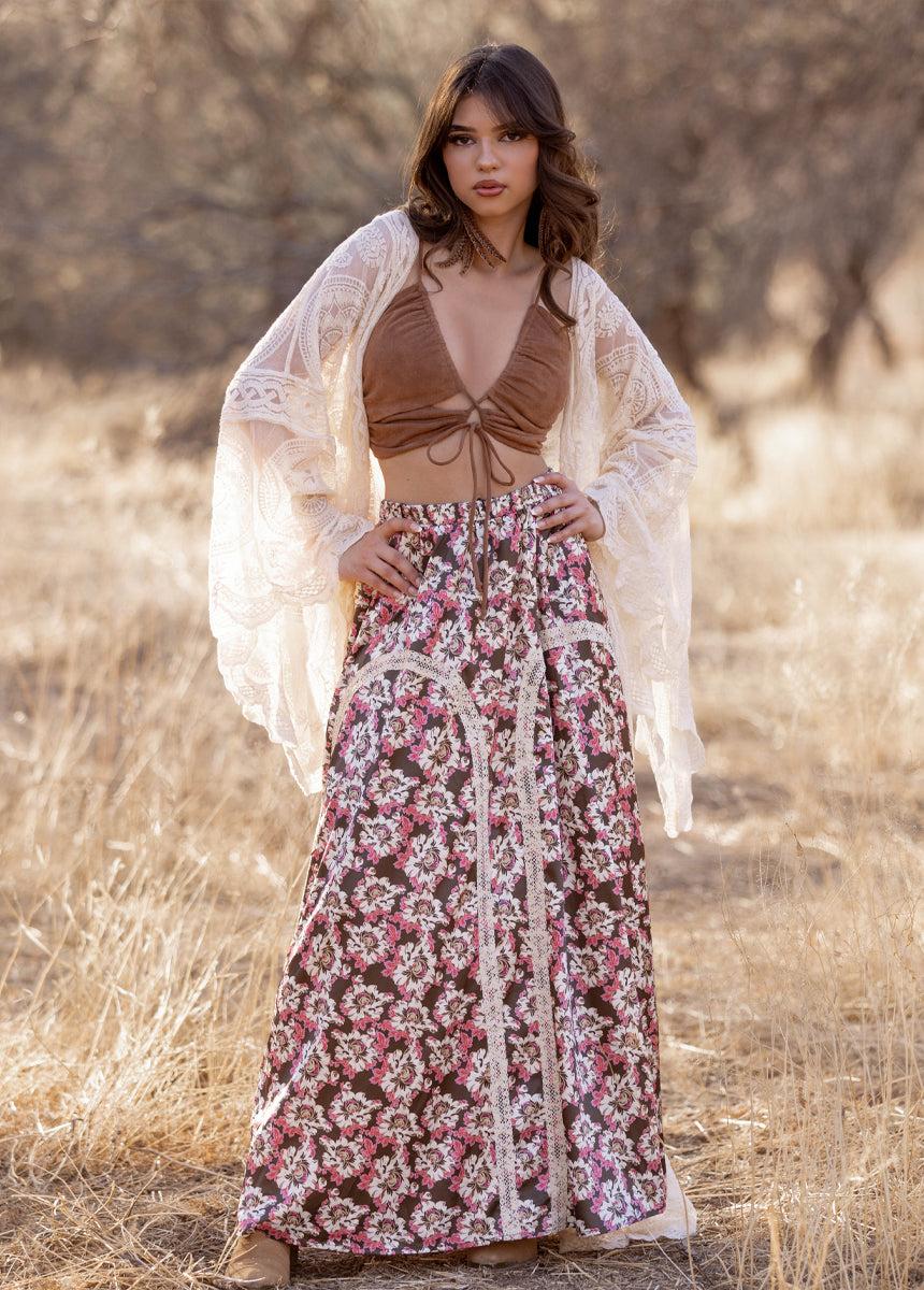 Meyla Bralette in Nutmeg Female Product Image