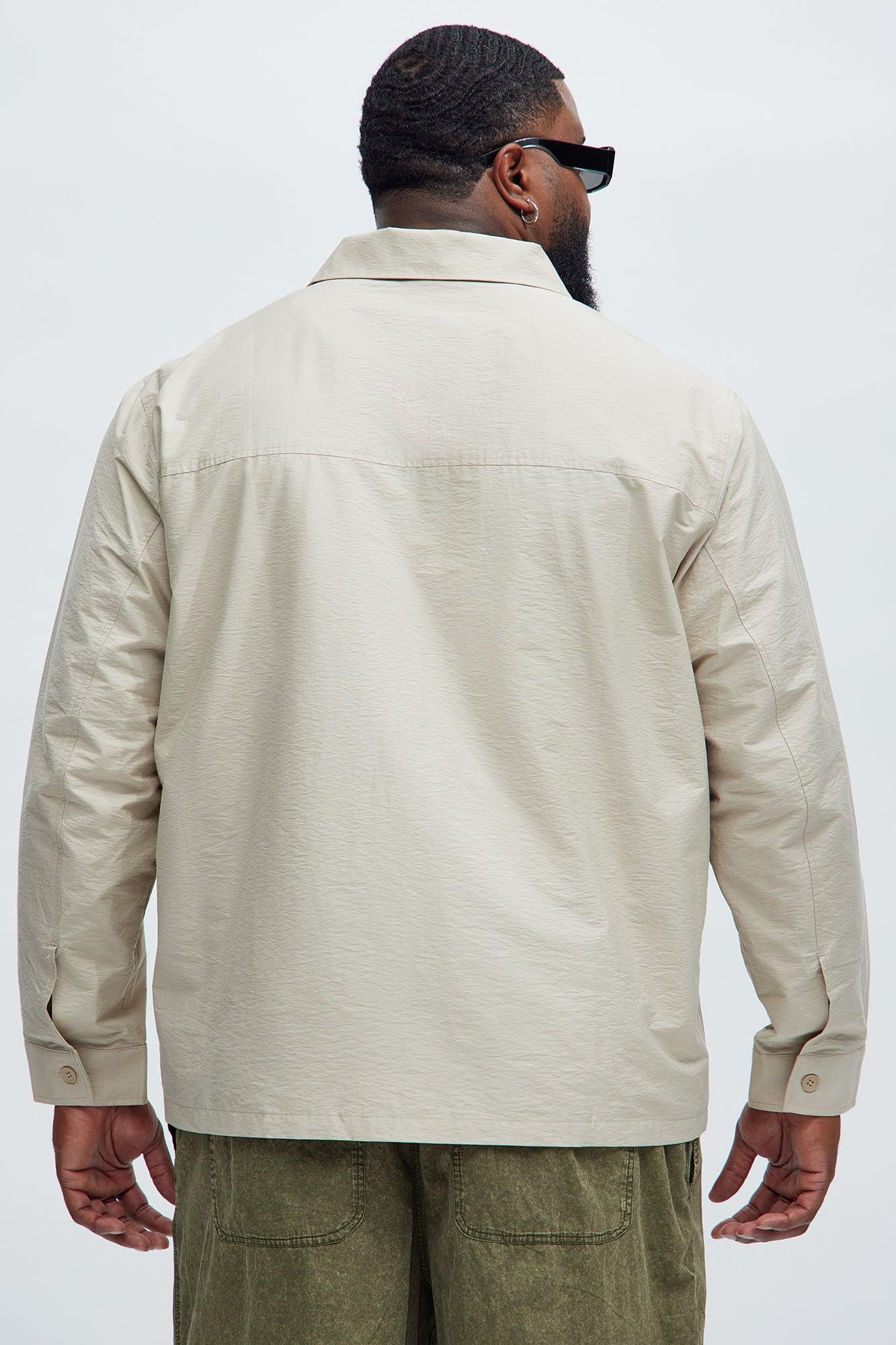 Too Easy Button Up Shirt - Tan Product Image