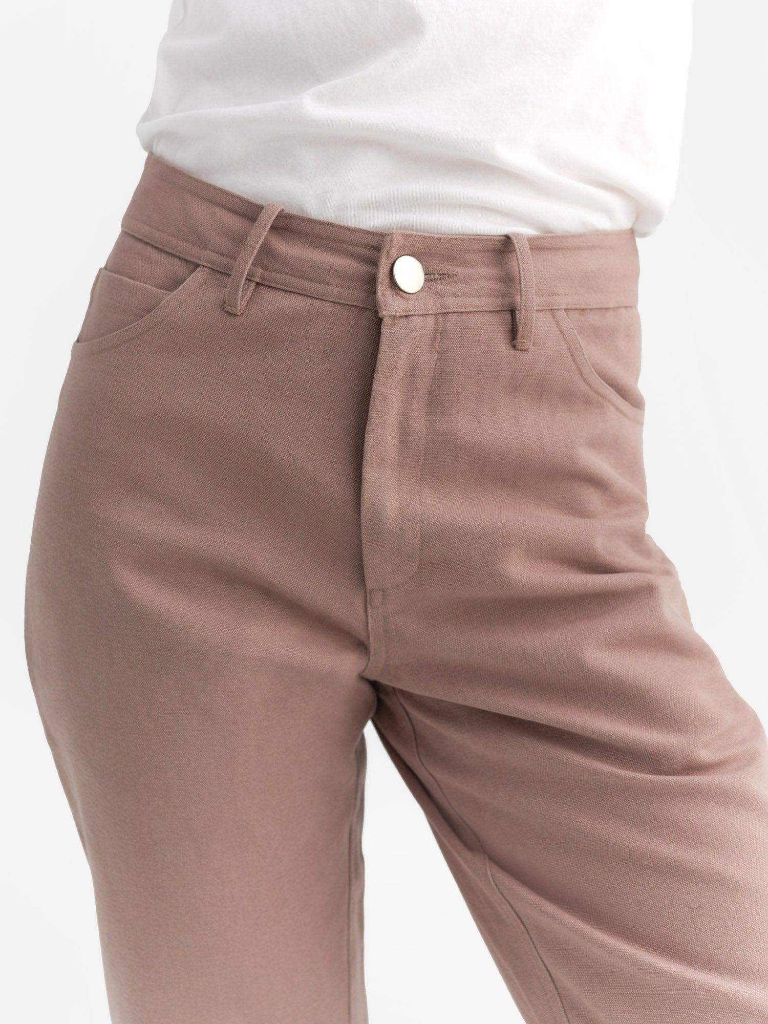 Organic Cotton Canvas Five Pocket Pant Female Product Image