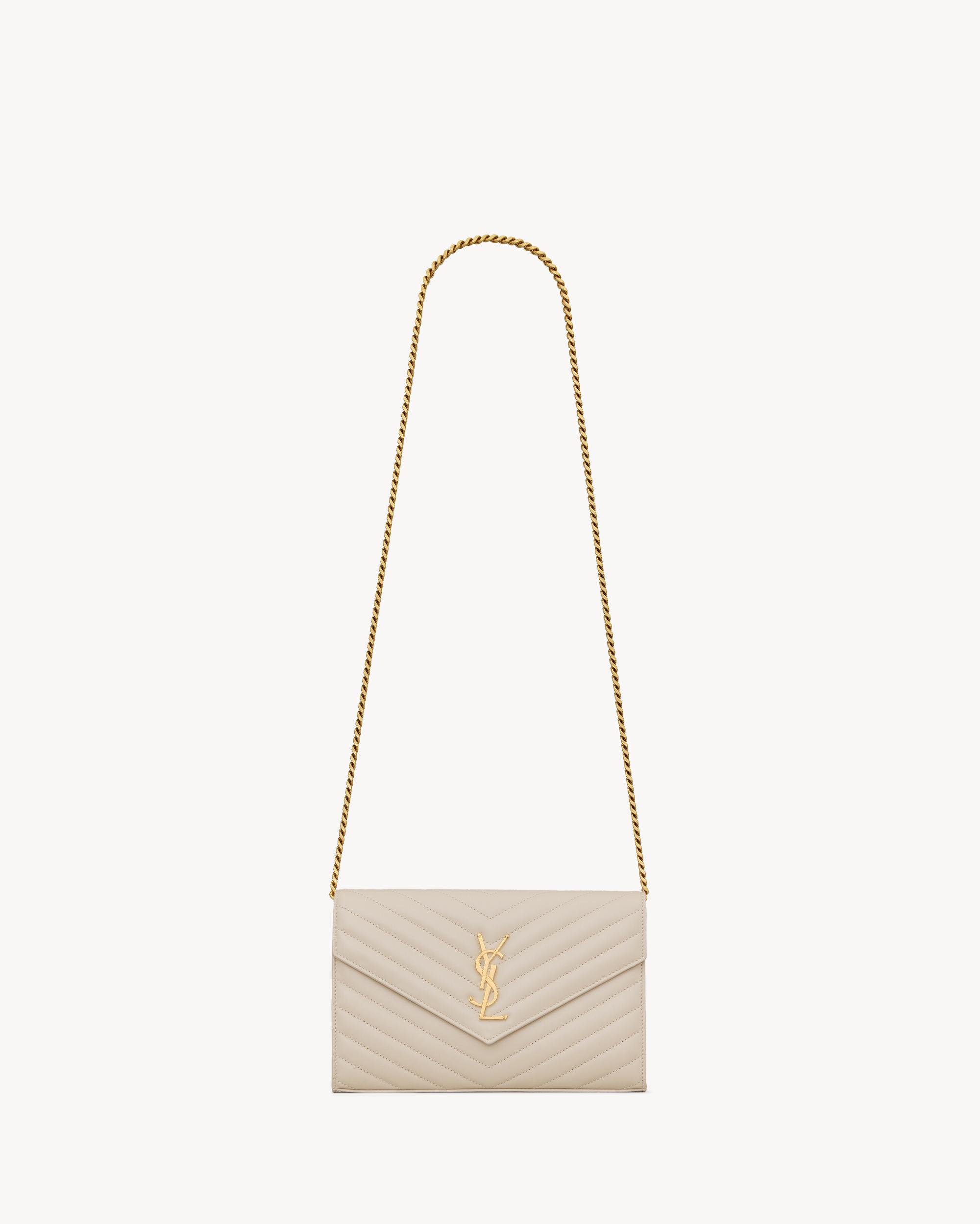 CASSANDRE ENVELOPE CHAIN WALLET IN LAMBSKIN Product Image