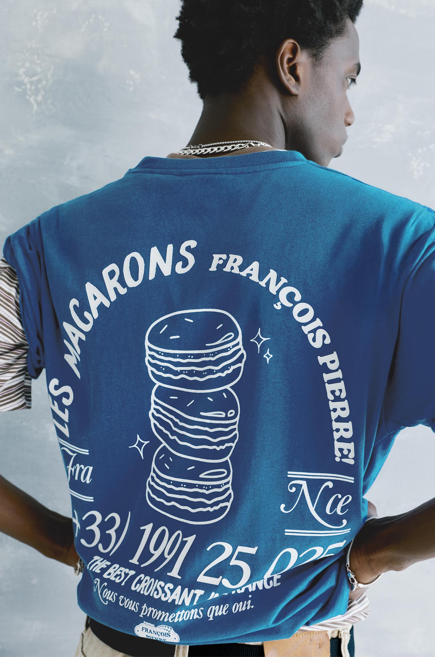 Macarons Paris T-shirt Product Image