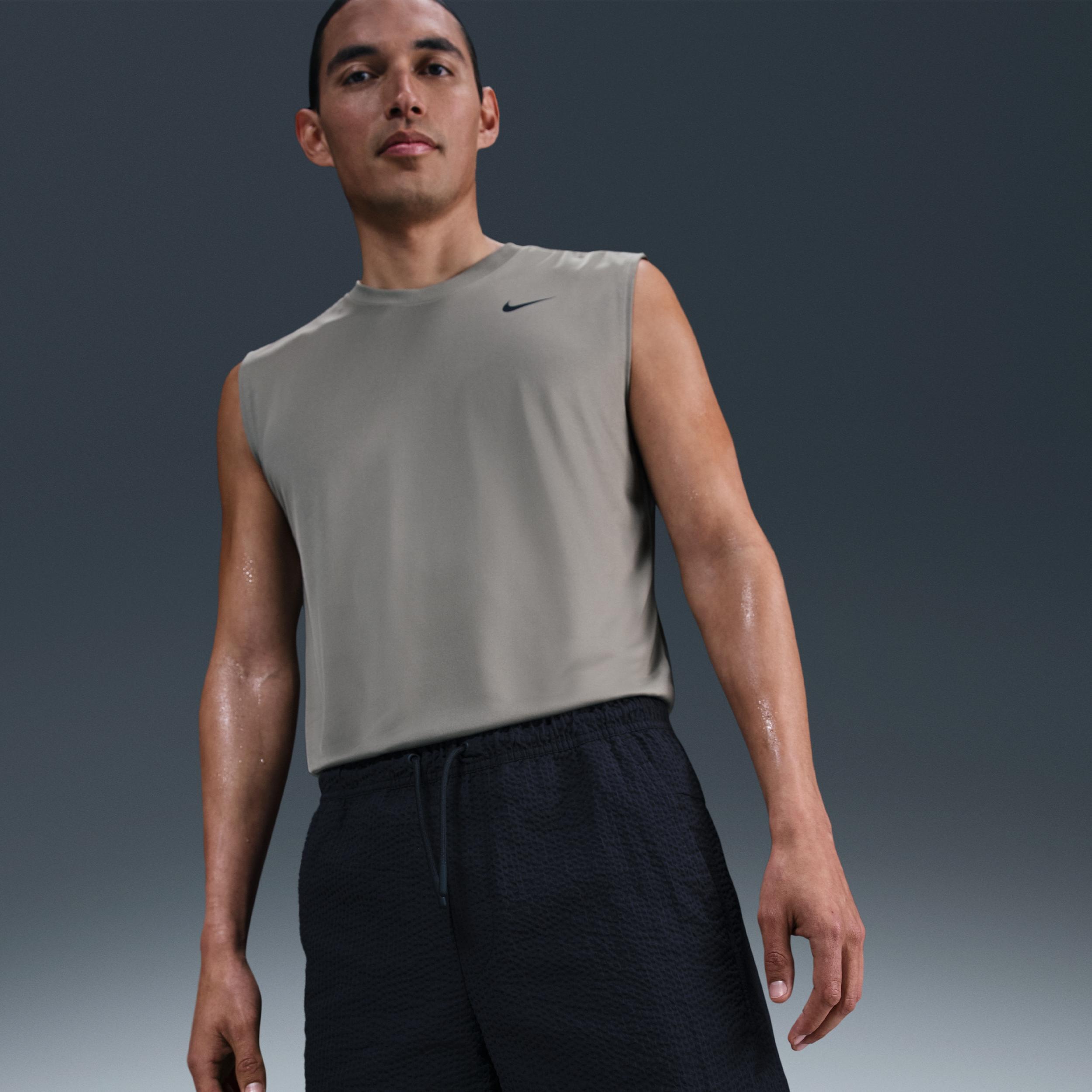 Nike Mens Unlimited Dri-FIT 5 Unlined Seersucker Versatile Shorts | HJ4091-010 Product Image