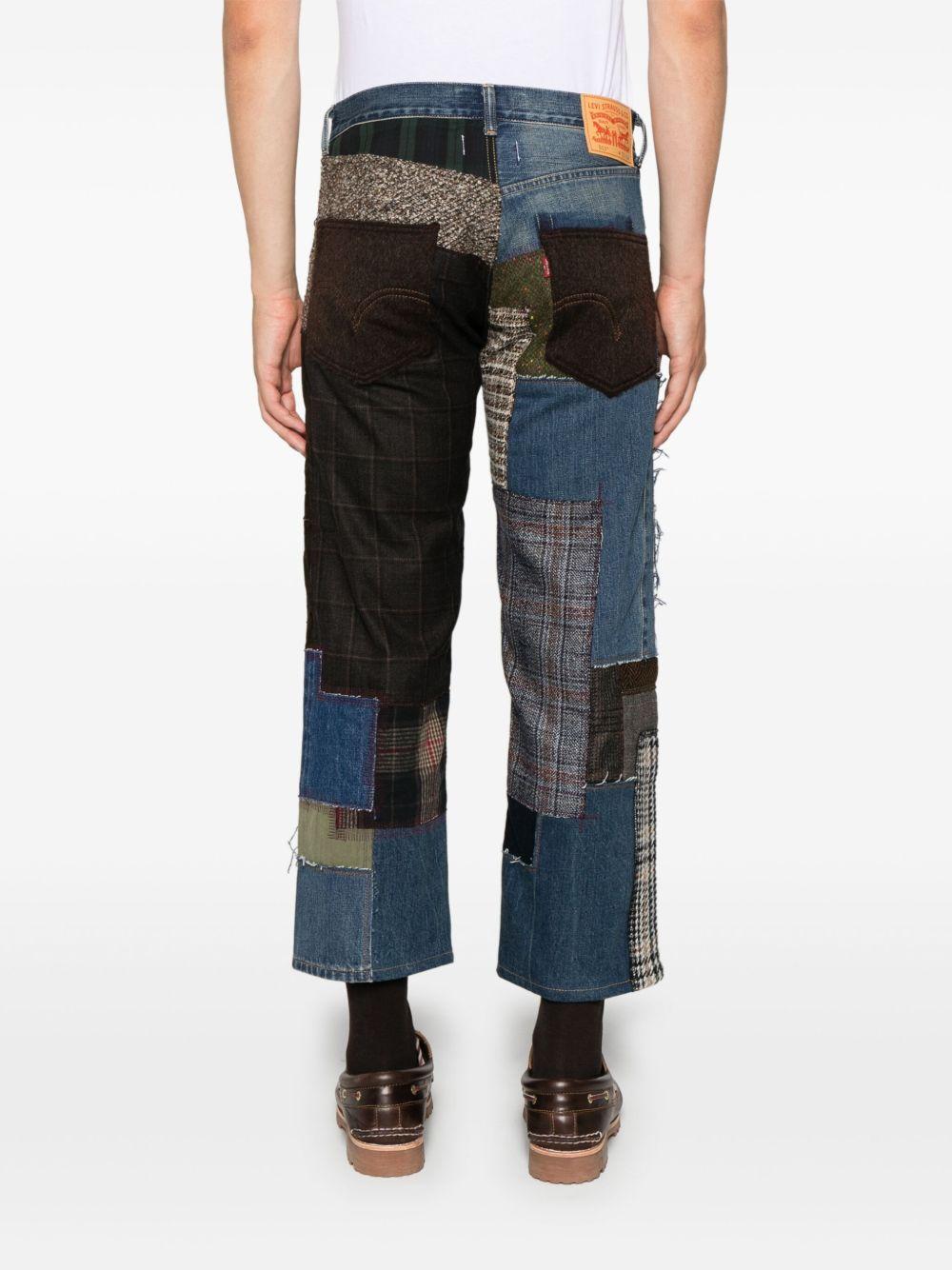 x Levi&apos;s® patchwork-design jeans Product Image