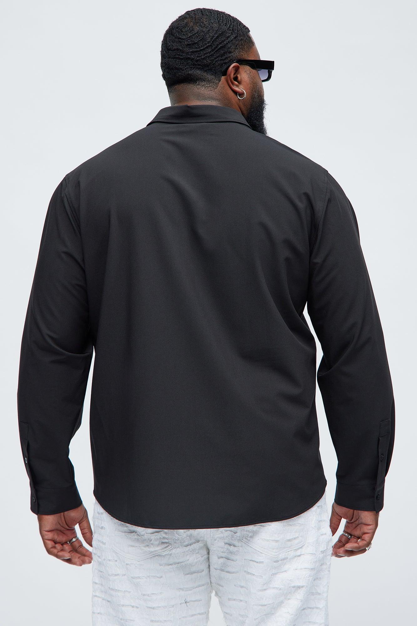 Ivy League Dress Shirt - Black Product Image