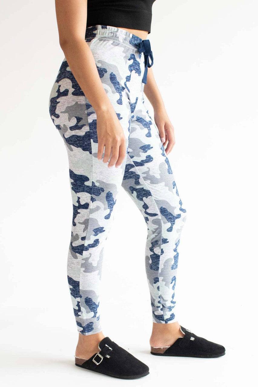 Stone Camo Lounge Pants Product Image