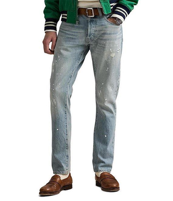 Polo Ralph Lauren Sullivan Slim Fit Stretch Distressed Jeans Product Image