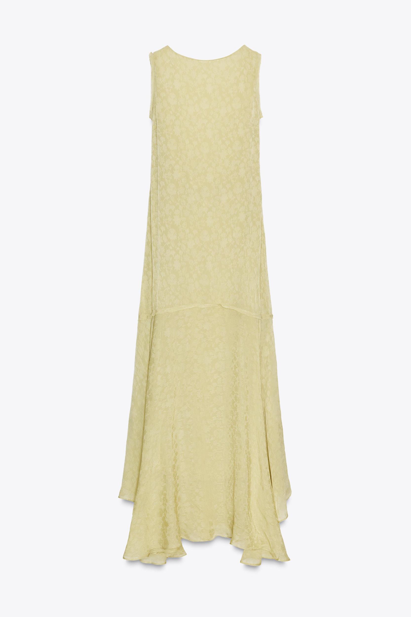 JACQUARD LONG DRESS ZW COLLECTION Product Image