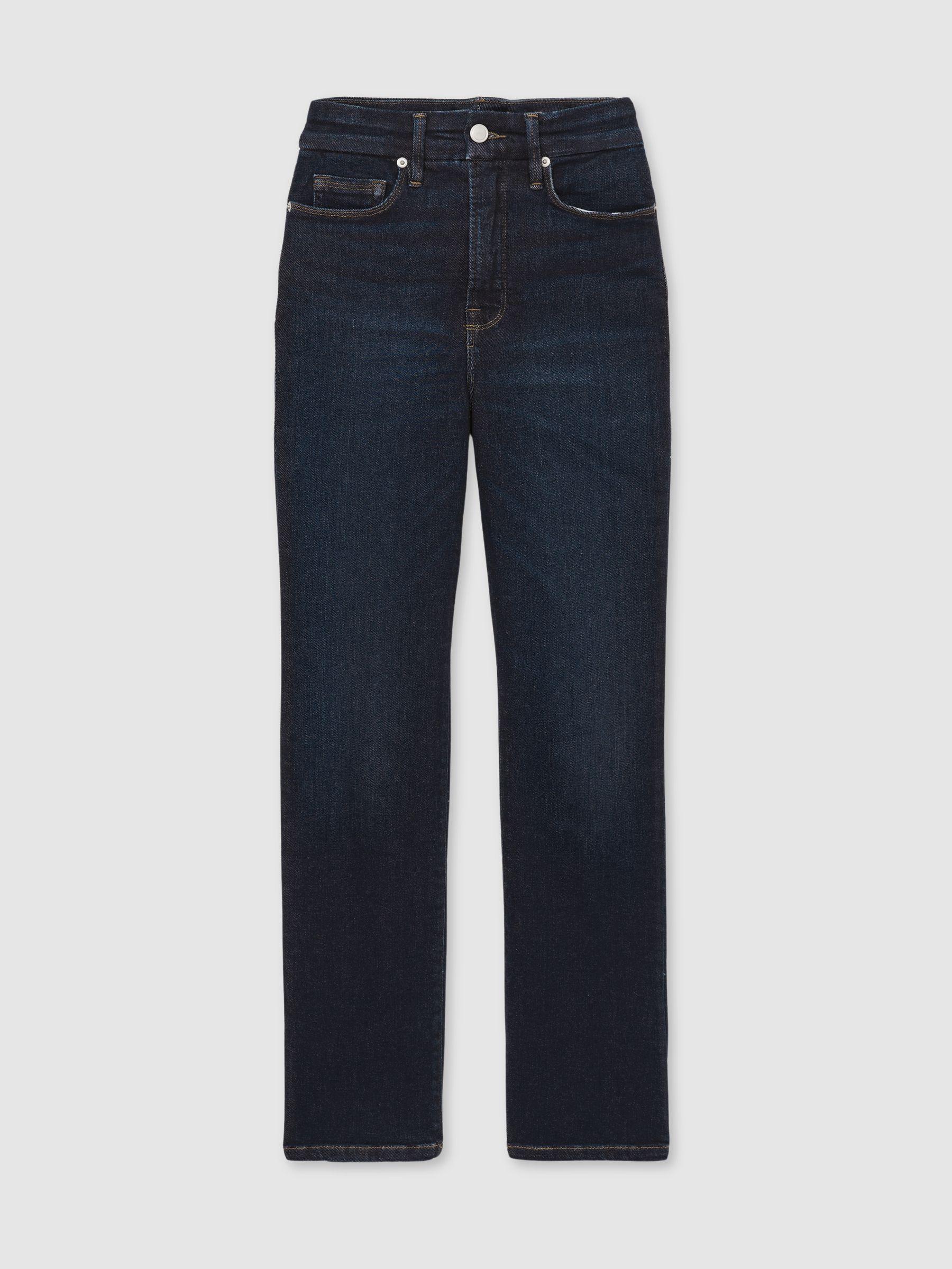 Good American Straight-Leg Jeans in Indigo Product Image