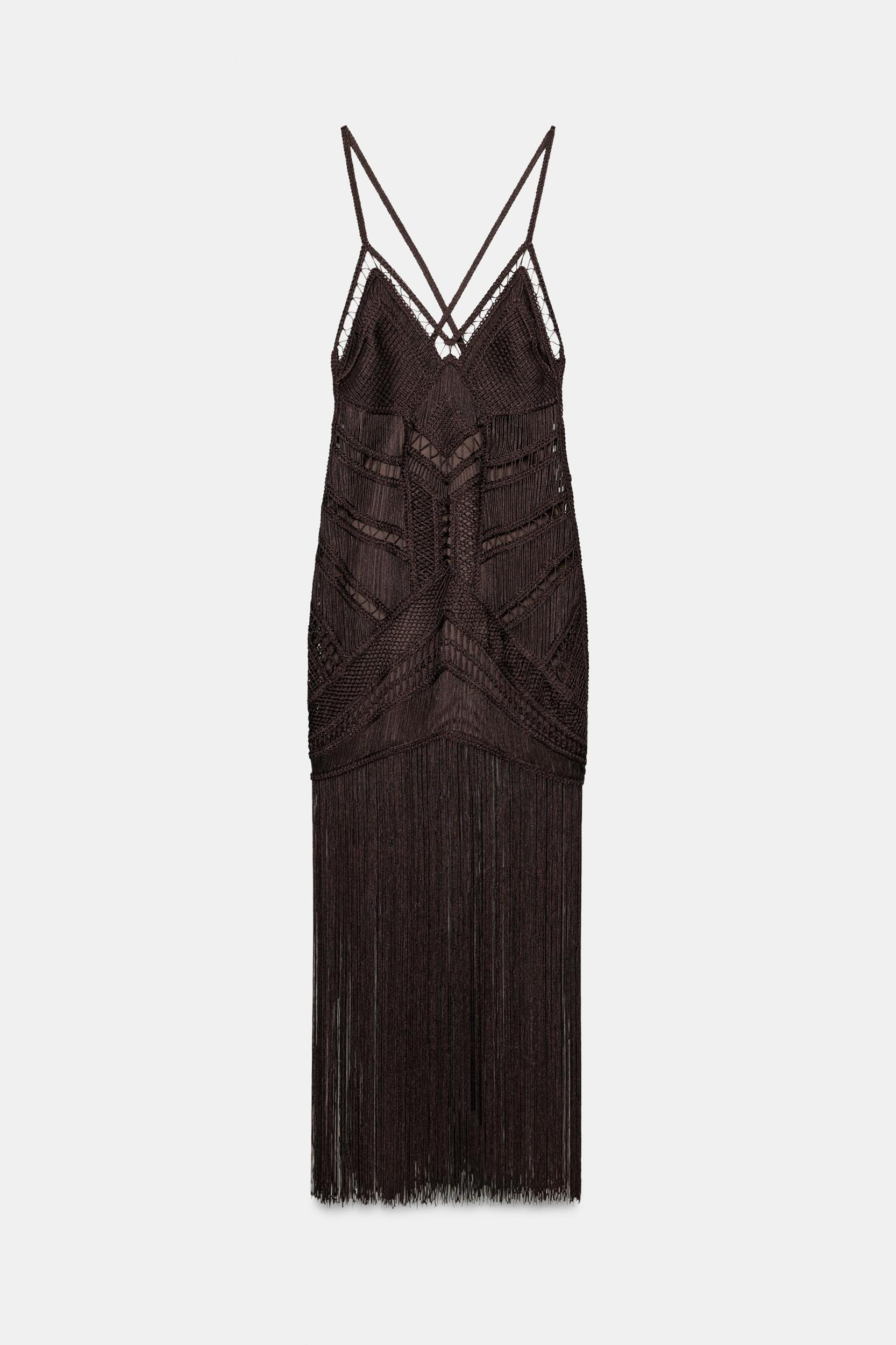 ZW COLLECTION FRINGED MAXI DRESS Product Image