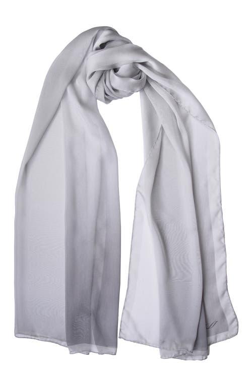 Elizabetta Sophia - Silk Scarf/Shawl for Women in Silver Pearl at Nordstrom Product Image