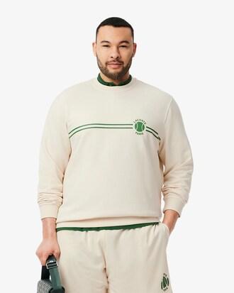 Men's Tennis Printed Fleece Sweatshirt Product Image