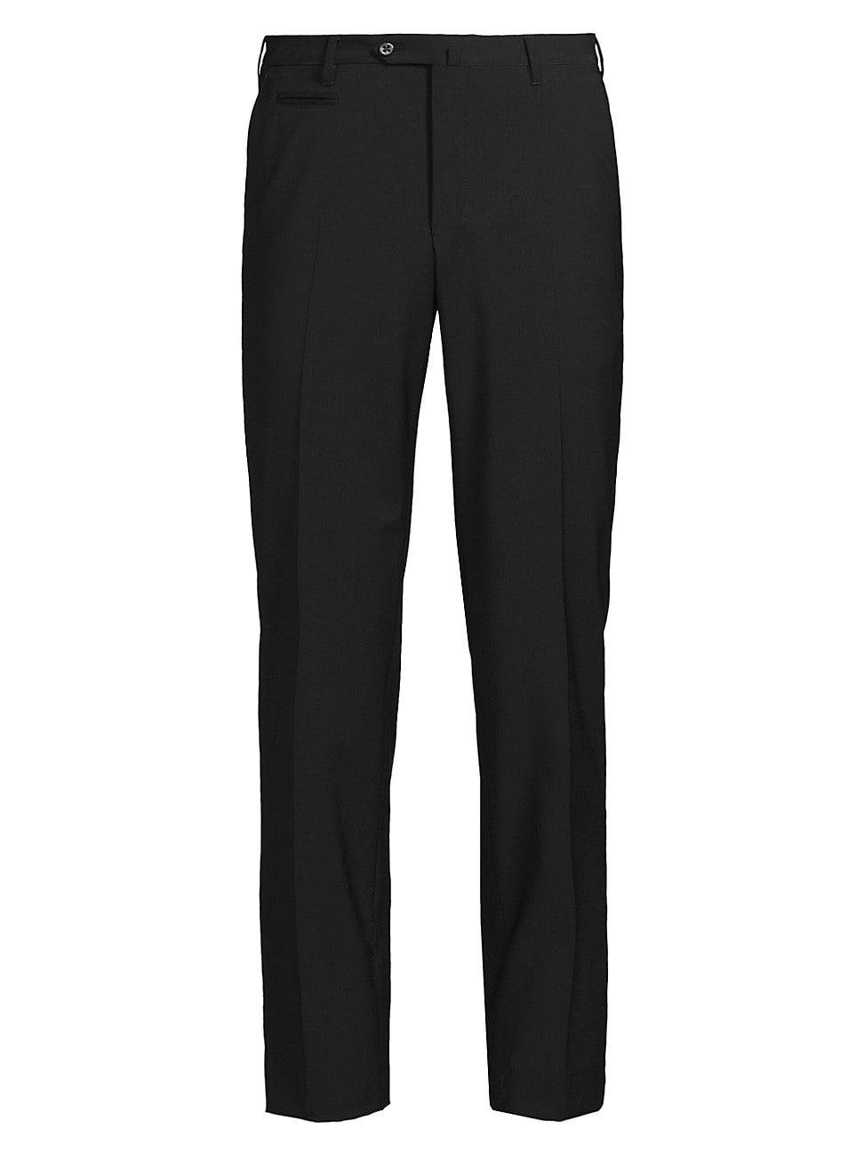 Mens Stretch-Wool Trousers Product Image