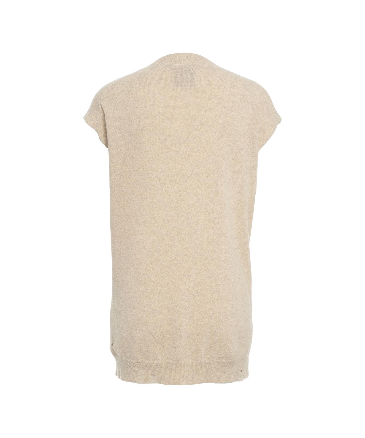 Knit vest with diamond pattern Product Image