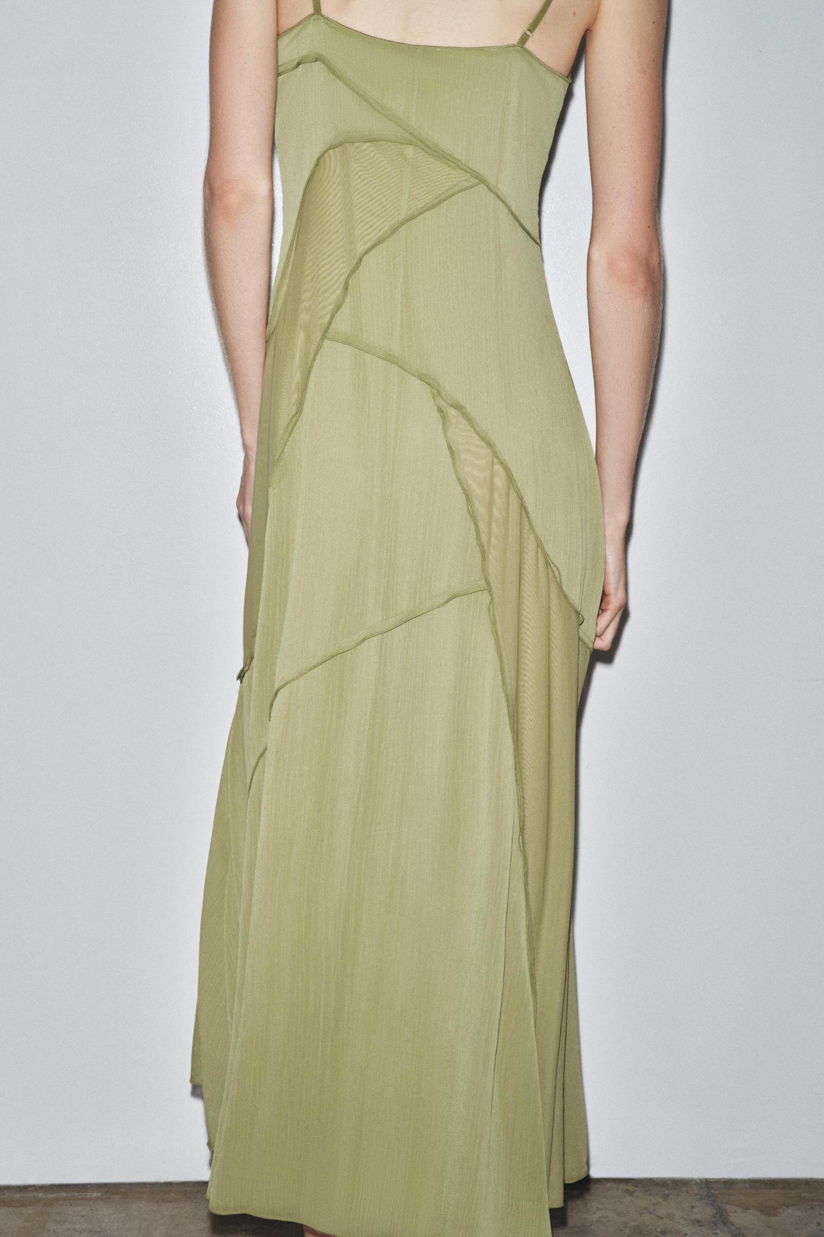 COMBINATION FLOWY DRESS Product Image