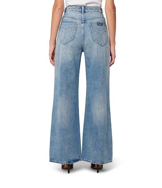Rolla's Studio Flare Brent Relaxed High-Rise Wide-Leg Jeans Product Image