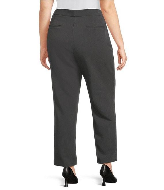 Investments Plus Size The 5TH AVE Fit Straight Leg Tummy Control Pants Product Image