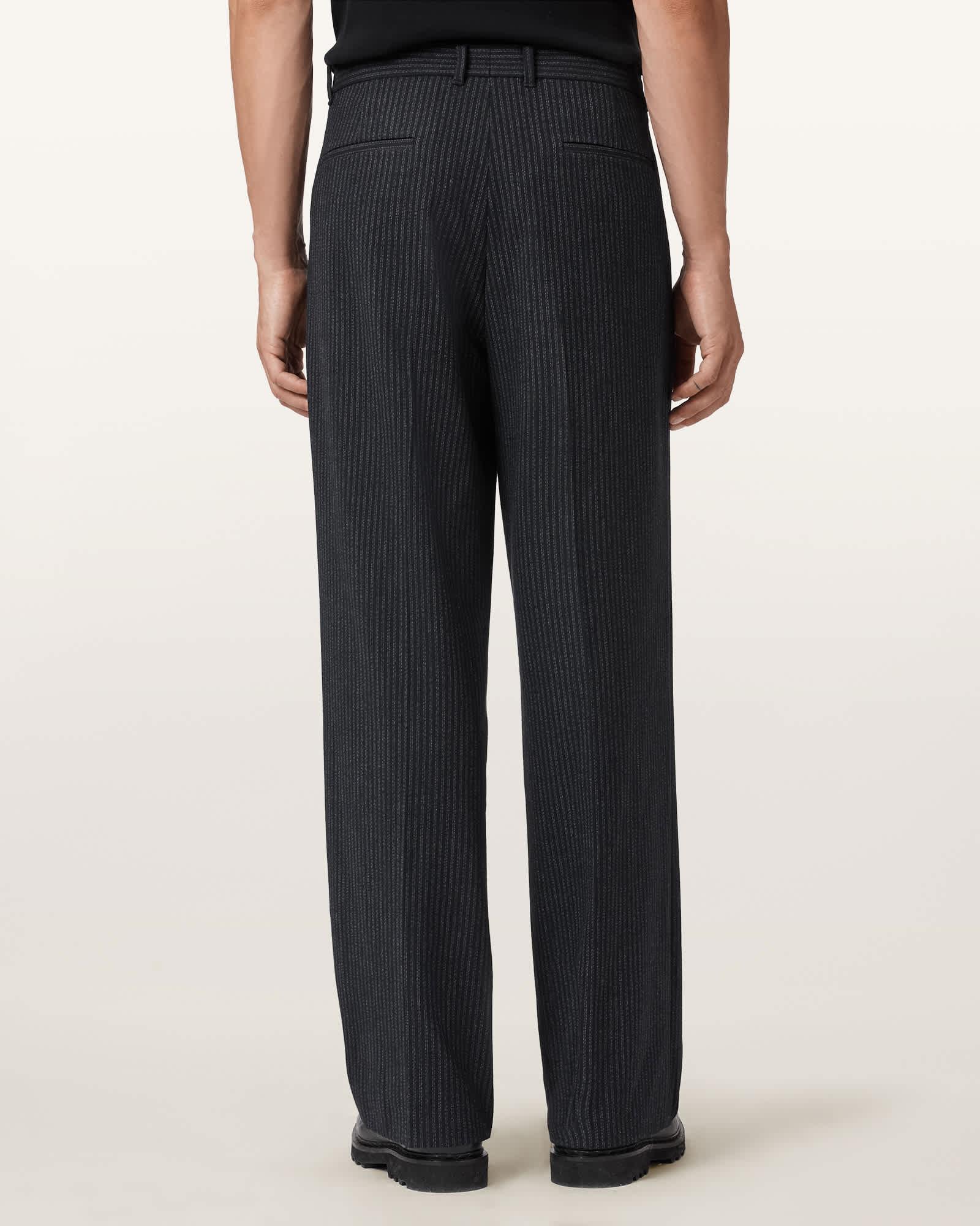 Renegade Loose Fit Pants Black | ALLSAINTS US Product Image