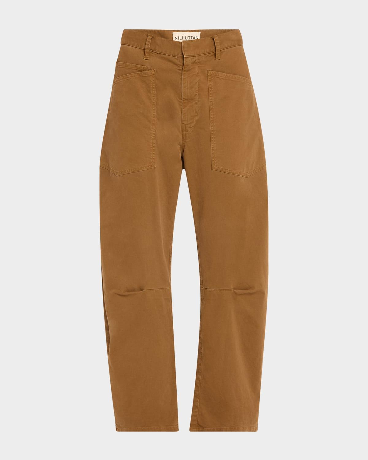Womens Shon Cotton Twill Pants Size 0 Product Image