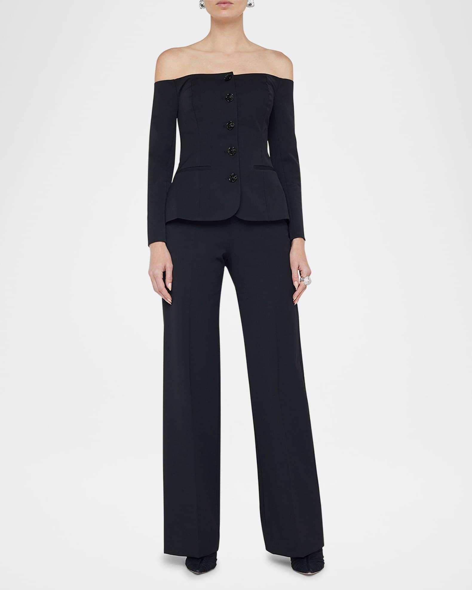 Alice Off-Shoulder Blazer Product Image