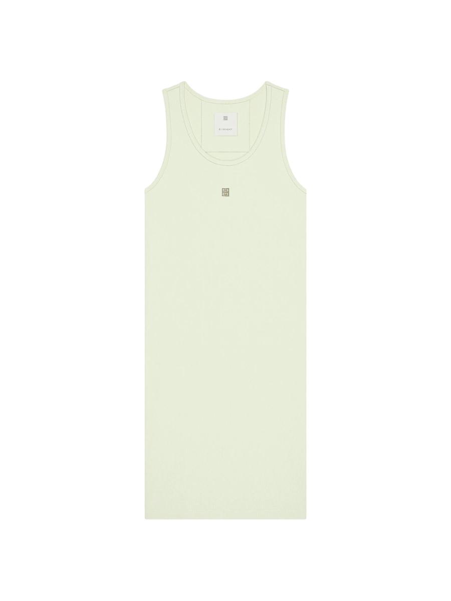 Womens Tank Dress in Cotton with 4G Detail Product Image