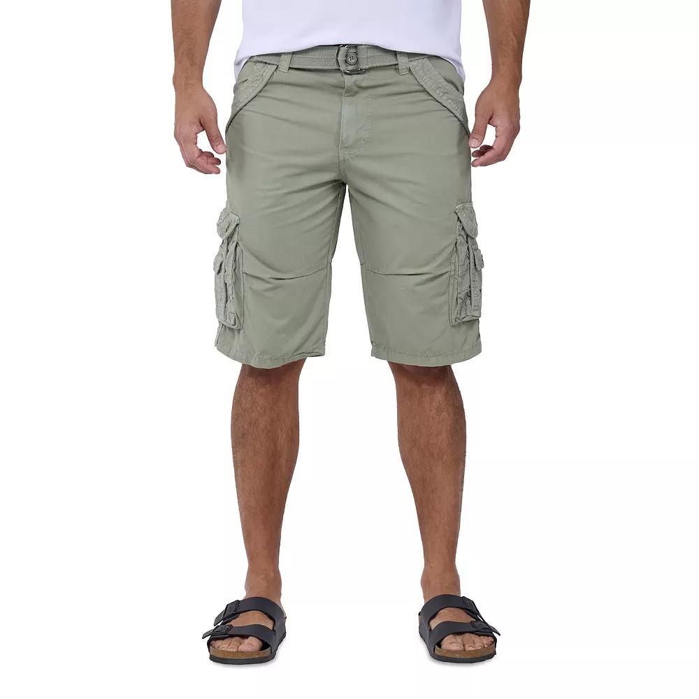Mens Xray Belted Double-Pocket Bermuda Cargo Product Image