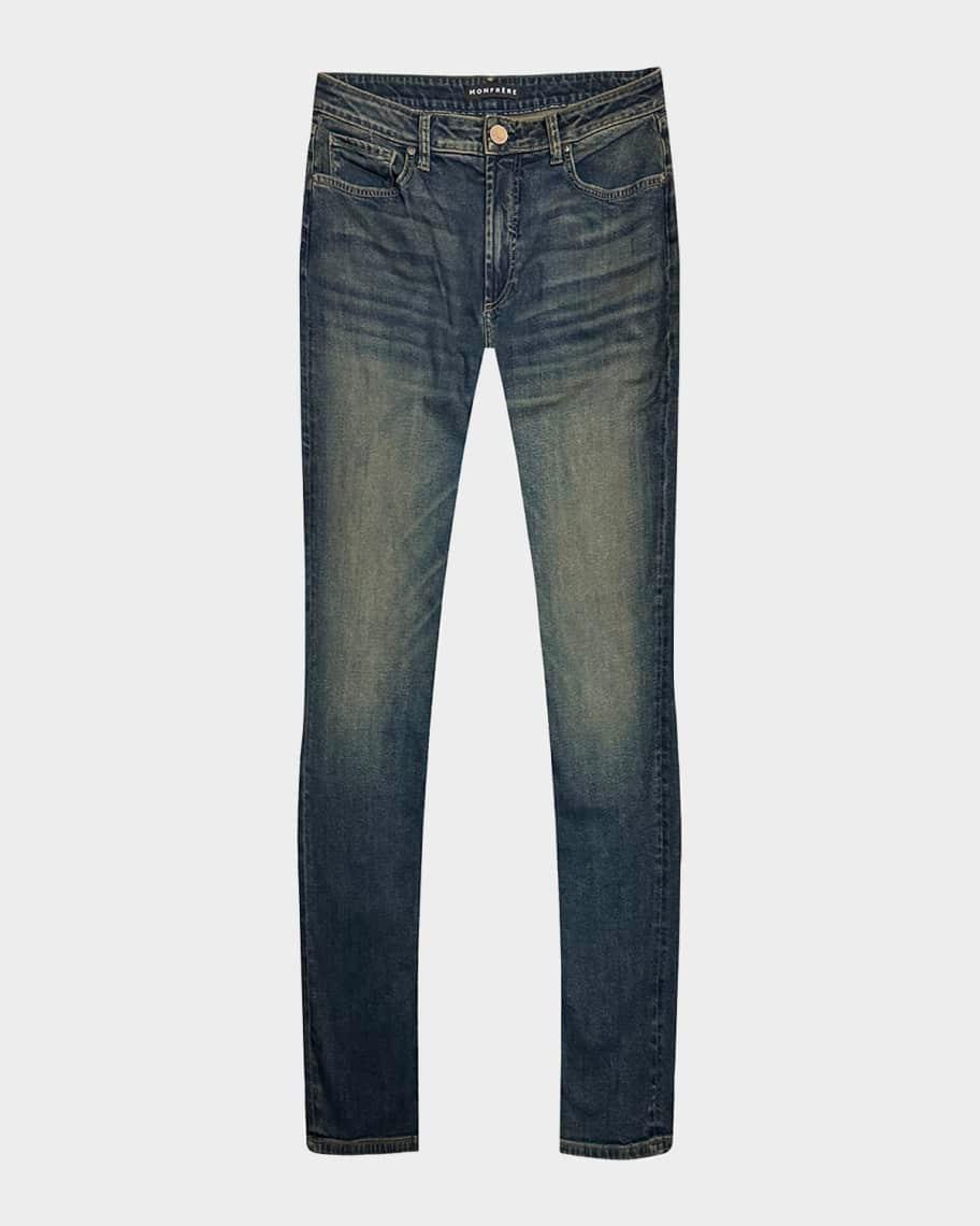 Men's Greyson Faded Dark-Wash Skinny Jeans Product Image