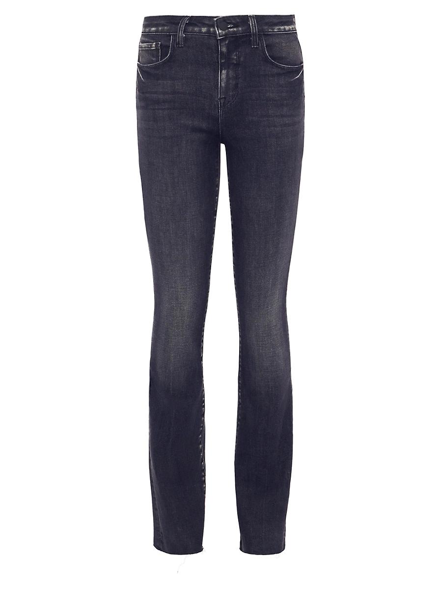 Womens Ruth High-Rise Straight-Leg Jeans Product Image