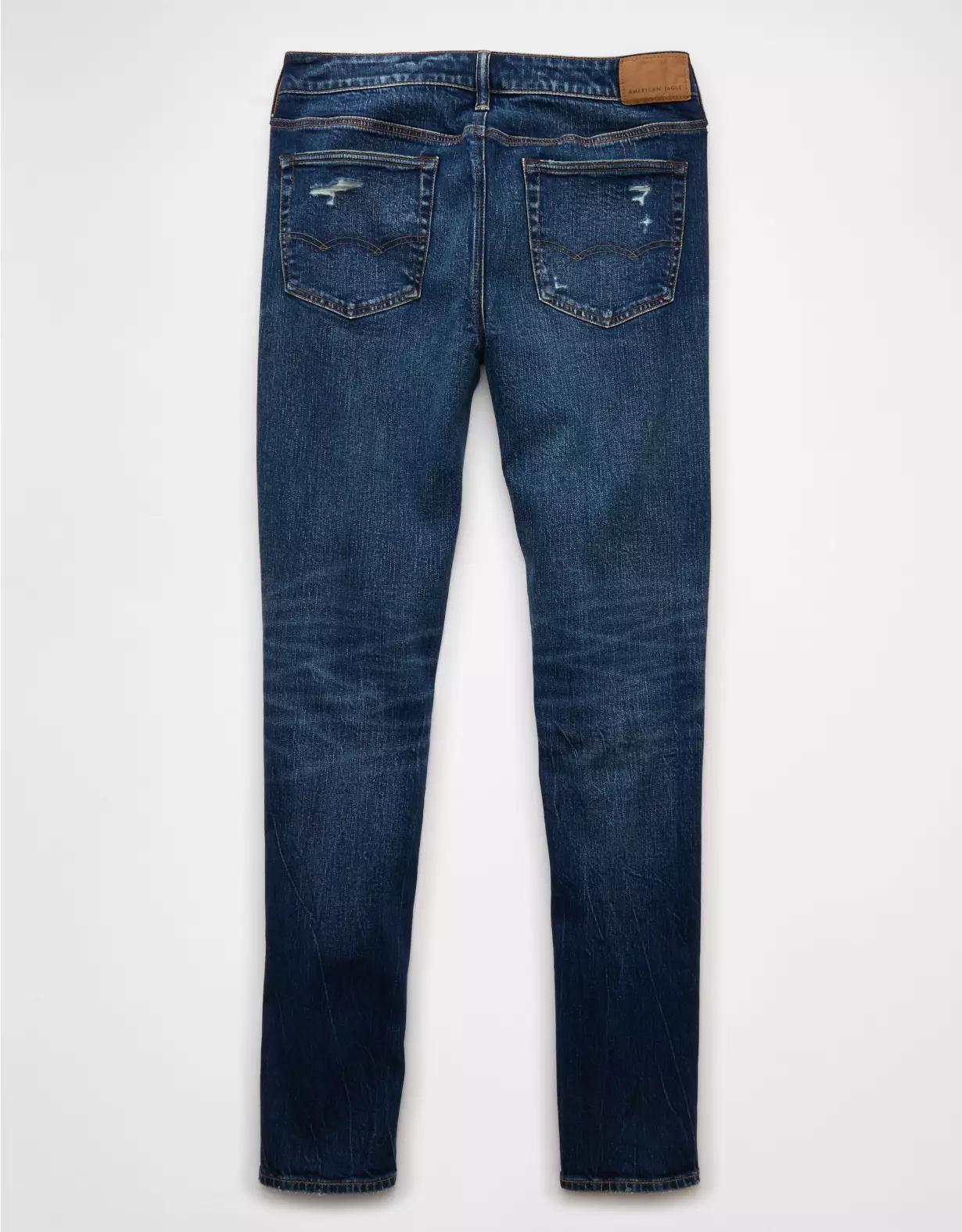 AE AirFlex+ Patched Skinny Jean Product Image
