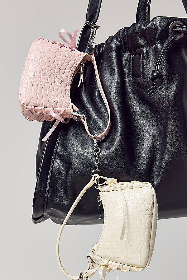 Silence + Noise Kez Laced Mini Bag Charm Womens at Urban Outfitters Product Image