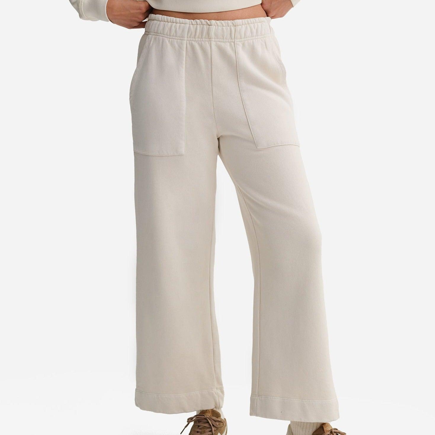 Organic Fleece Wide Leg Pant Female Product Image