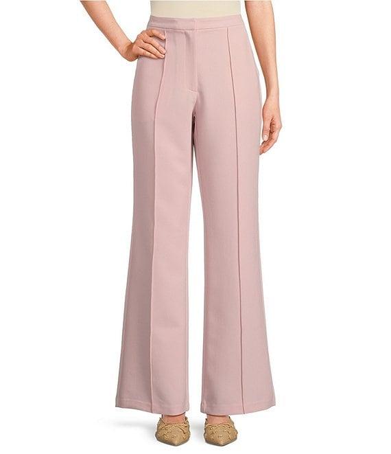 Lucy Paris Tara Wide-Leg Pintuck Detail Coordinating Pants Product Image