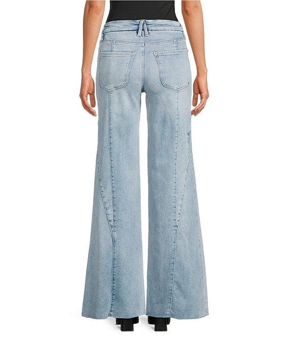 Good American Good Waist High Rise Palazzo Jeans Product Image