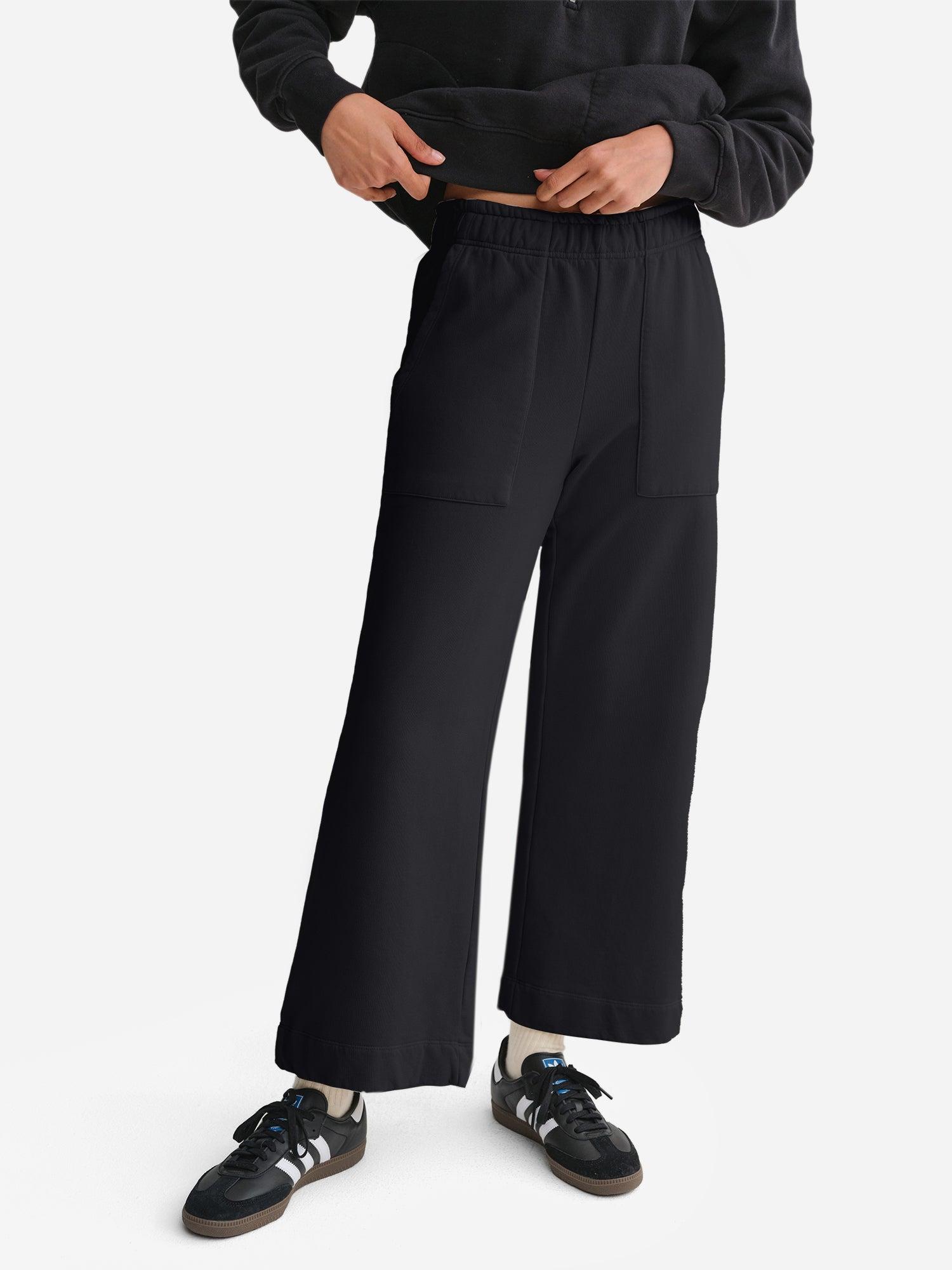 Organic Fleece Wide Leg Pant Female Product Image