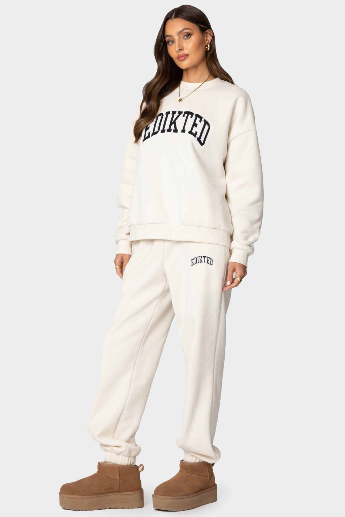 Edikted Babe Oversized Sweatshirt Product Image