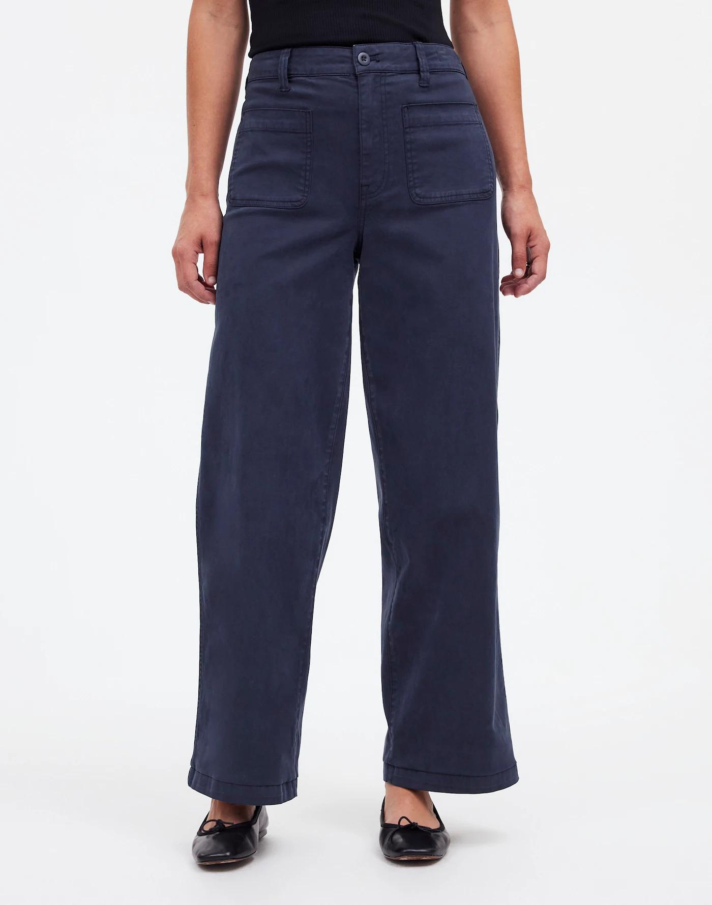 The Emmett Wide-Leg Pant: Patch Pocket Edition Product Image