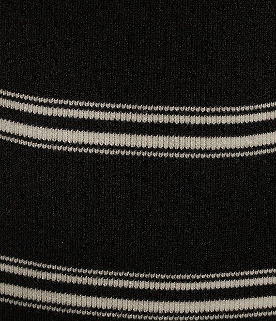 Copper Key Sleeveless Stripe Twist Knit Dress Product Image