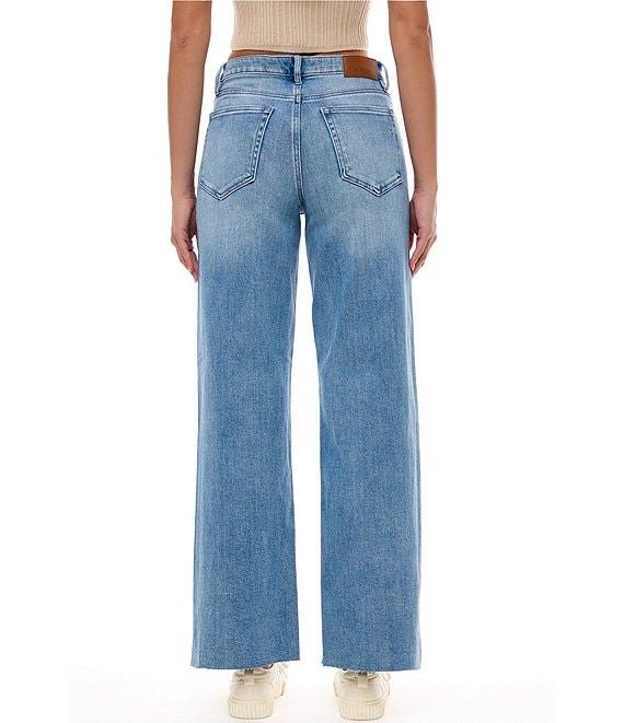 Hidden Jeans Logan Frayed Hem Dad Jeans Product Image