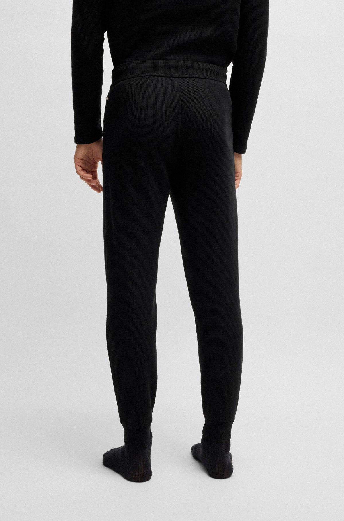 Waffle-structure pajama bottoms Product Image